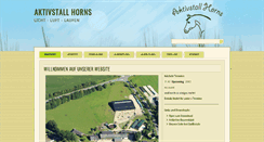 Desktop Screenshot of aktivstall-horns.de